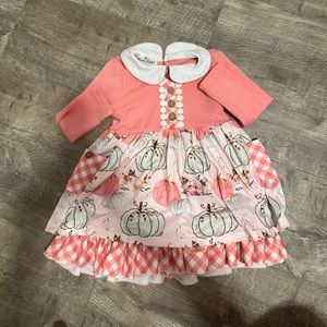 Pumpkin vintage dress